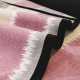 Striped Colorblock Non-Slip Sectional Couch Covers, Chenille Sofa Protector Cover - Ornate Home