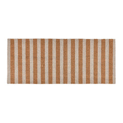 Striped Ivory/Natural 24x57 Doormat - Ornate Home