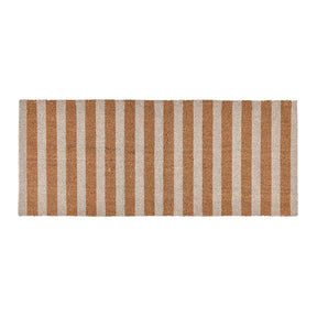 Striped Ivory/Natural 24x57 Doormat - Ornate Home