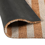 Striped Ivory/Natural 24x57 Doormat - Ornate Home