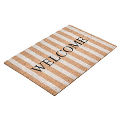 Striped Natural 24x36 Doormat - Ornate Home