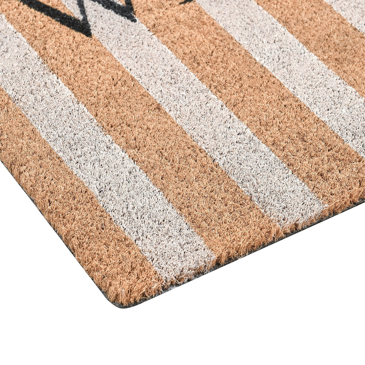 Striped Natural 24x36 Doormat - Ornate Home