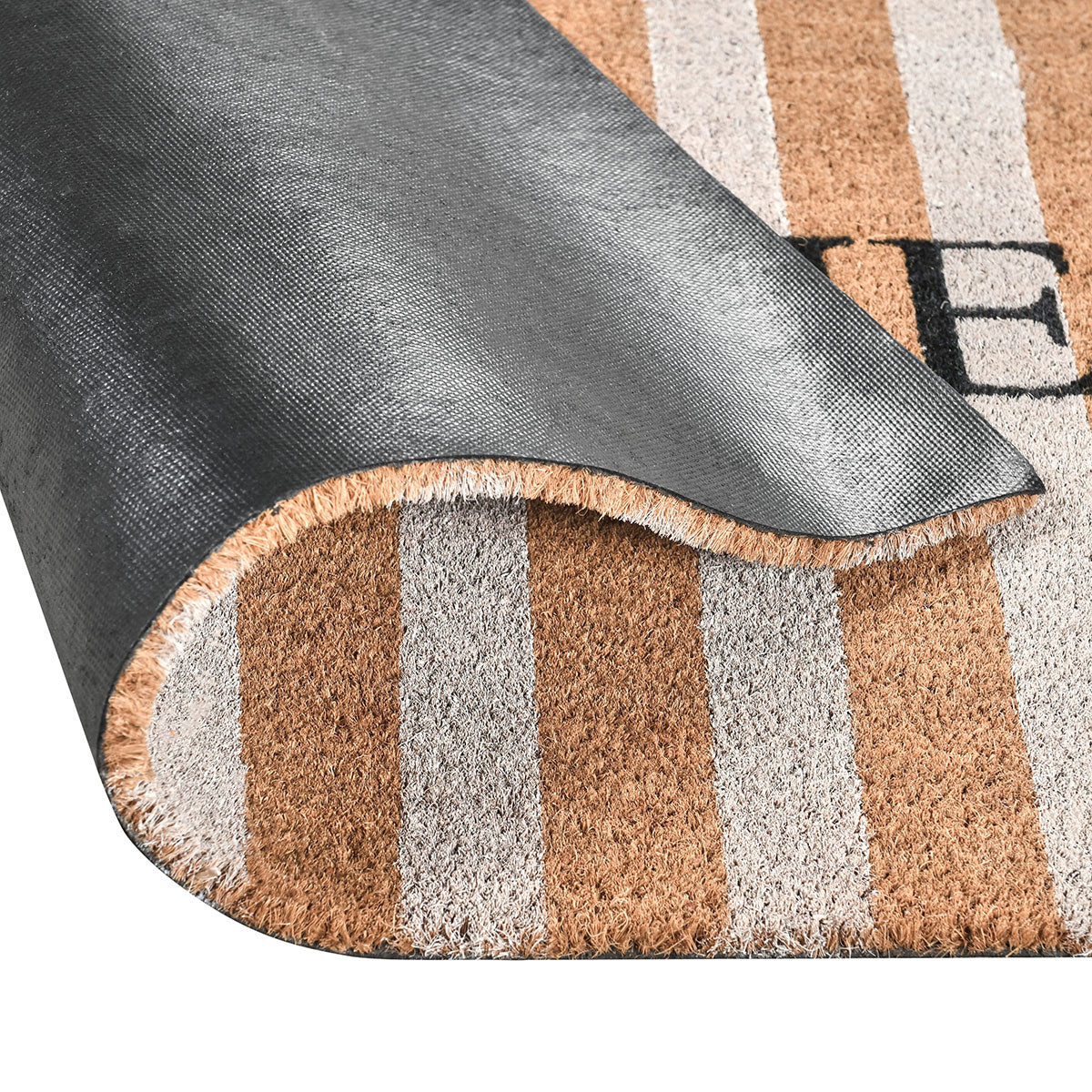 Striped Natural 24x36 Doormat - Ornate Home