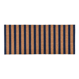 Striped Navy/Natural 24x57 Doormat - Ornate Home