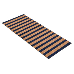 Striped Navy/Natural 24x57 Doormat - Ornate Home