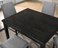 Strom Dark Walnut 5 Piece Counter Height Dining Set - Ornate Home