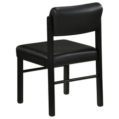 Strouse Black 5-piece Dining Set - Ornate Home