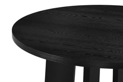 Strouse Black 5-piece Dining Set - Ornate Home