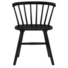 Strouse Black 5-piece Dining Set - Ornate Home