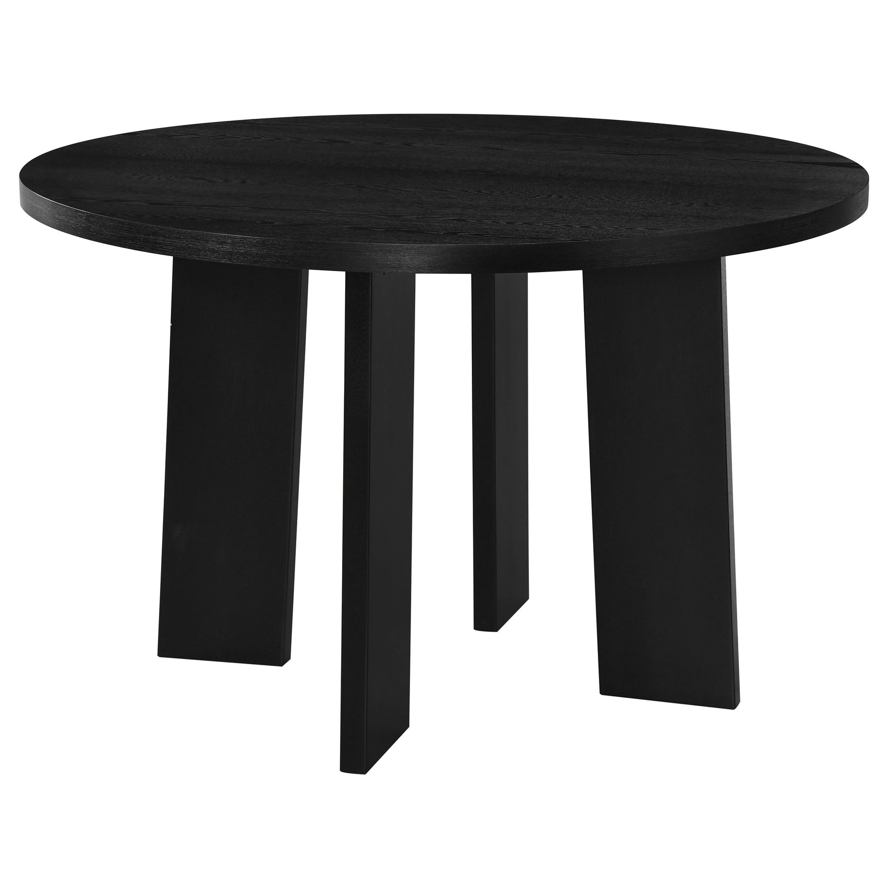 Strouse Black 5-piece Dining Set - Ornate Home
