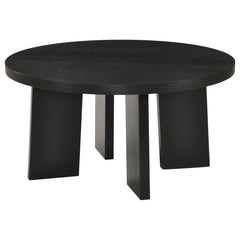 Strouse Black Coffee Table - Ornate Home