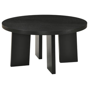 Strouse Black Coffee Table - Ornate Home