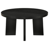 Strouse Black Coffee Table - Ornate Home