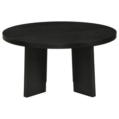 Strouse Black Coffee Table - Ornate Home