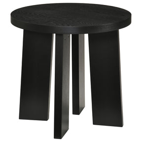 Strouse Black End & Side Table - Ornate Home