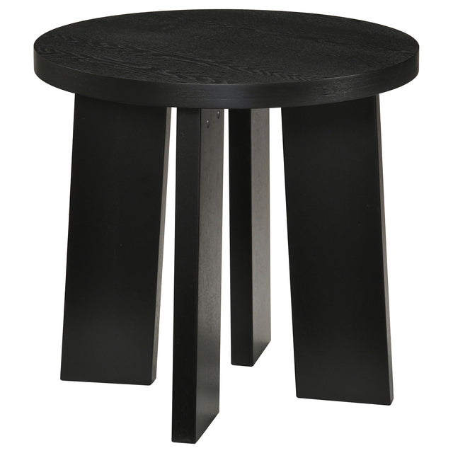 Strouse Black End & Side Table - Ornate Home