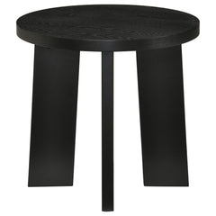 Strouse Black End & Side Table - Ornate Home