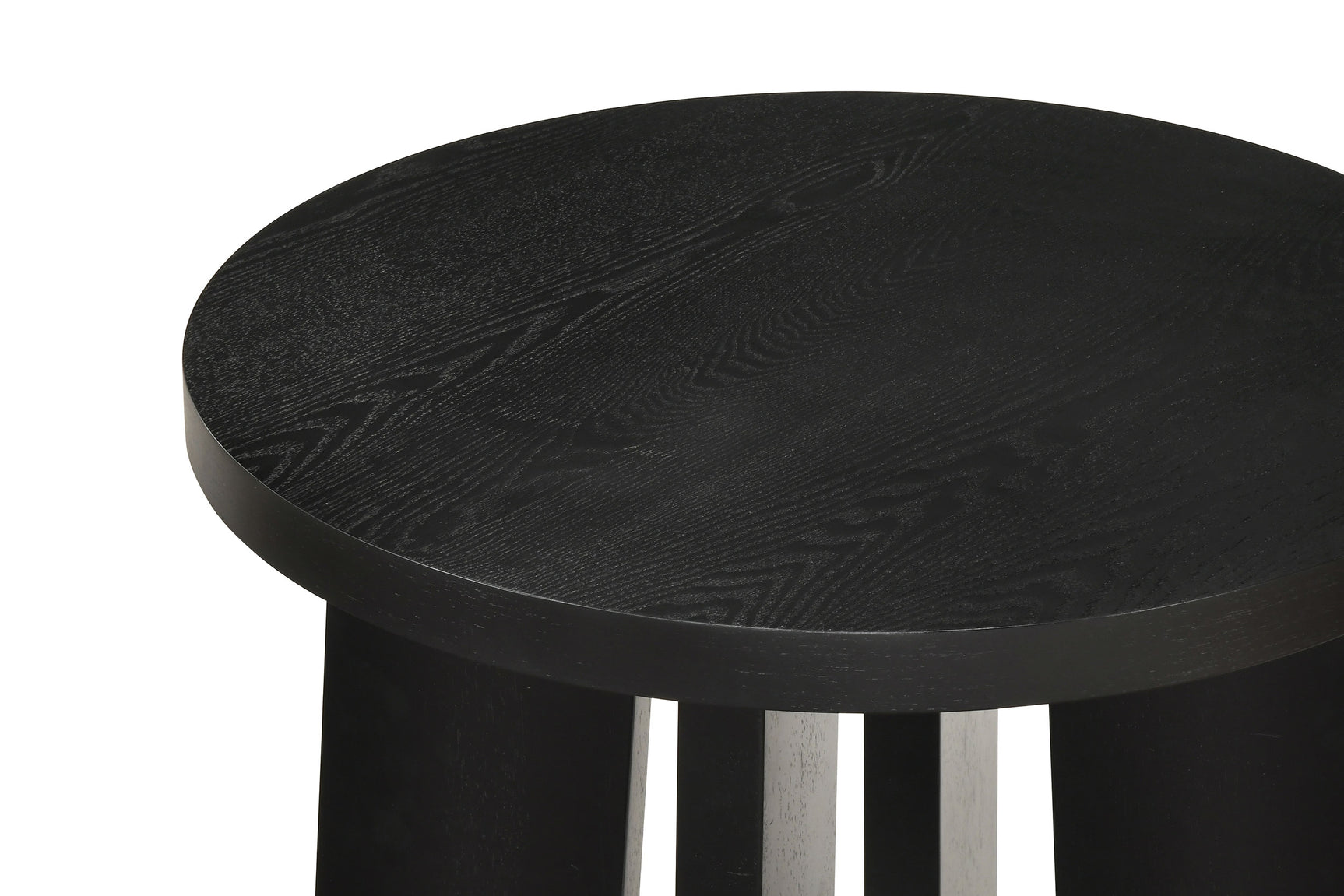 Strouse Black End & Side Table - Ornate Home