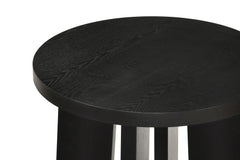 Strouse Black End & Side Table - Ornate Home
