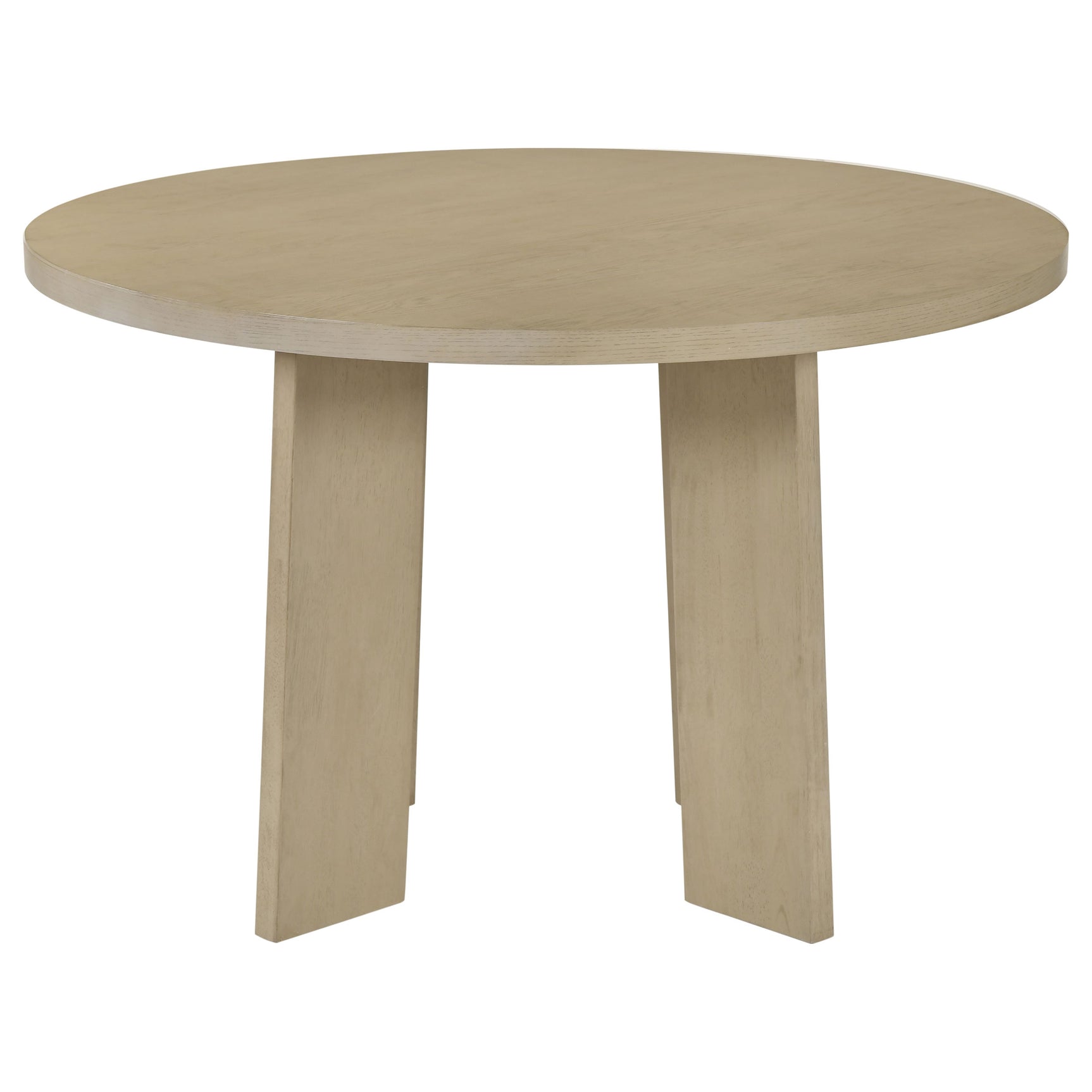 Strouse Cream/Natural Oak 5-piece Dining Set - Ornate Home