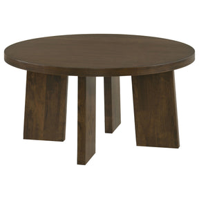 Strouse Dark Walnut Coffee Table - Ornate Home