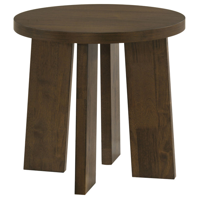 Strouse Dark Walnut End & Side Table - Ornate Home
