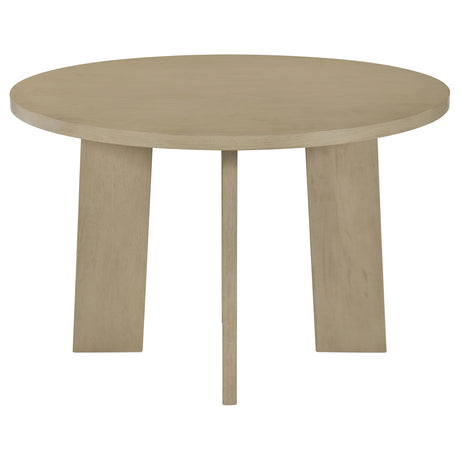 Strouse Grey/Natural Oak 5-piece Dining Set - Ornate Home