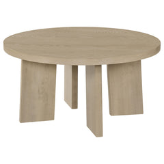 Strouse Natural Oak Coffee Table - Ornate Home