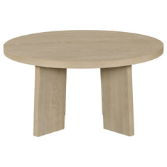 Strouse Natural Oak Coffee Table - Ornate Home