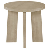 Strouse Natural Oak End & Side Table - Ornate Home