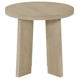 Strouse Natural Oak End & Side Table - Ornate Home