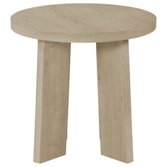 Strouse Natural Oak End & Side Table - Ornate Home
