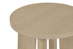 Strouse Natural Oak End & Side Table - Ornate Home