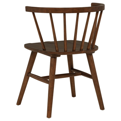 Strouse Walnut 5-piece Dining Set - Ornate Home