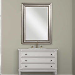 Stuart Silver Beaded Mirror - Ornate Home