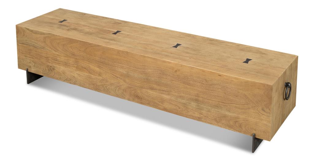 Stuben Tan Bench - Ornate Home