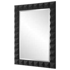 Studded Black Mirror - Ornate Home