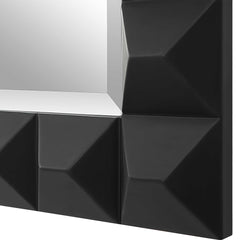 Studded Black Mirror - Ornate Home