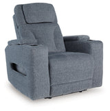 Studio Cave Steel Power Reclining Loveseat and Power Recliner (Online Special Price) - Ornate Home