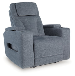 Studio Cave Steel Power Reclining Loveseat and Power Recliner - Ornate Home