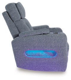 Studio Cave Steel Power Reclining Loveseat and Power Recliner - Ornate Home