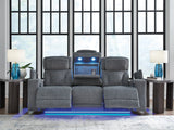 Studio Cave Steel Power Reclining Sofa (Online Special Price) - Ornate Home