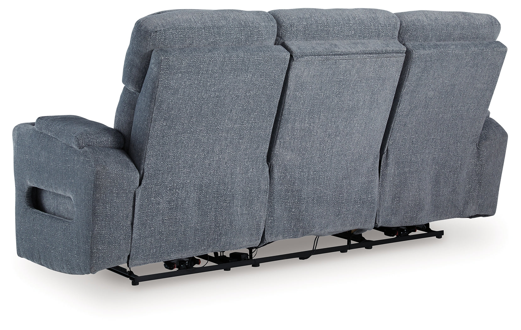Studio Cave Steel Power Reclining Sofa and Loveseat (Online Special Price) - Ornate Home