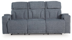 Studio Cave Steel Power Reclining Sofa and Loveseat - Ornate Home