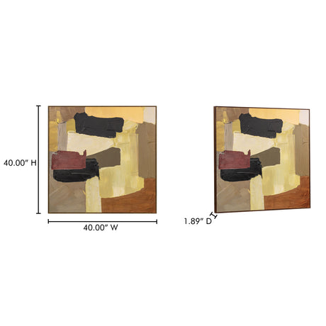 Studio Multicolor Framed Painting - Ornate Home