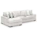 Stupendous Alloy 2-Piece Left Arm Facing Sectional with Chaise (Online Special Price) - Ornate Home