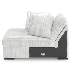 Stupendous Alloy 2-Piece Left Arm Facing Sectional with Chaise - Ornate Home