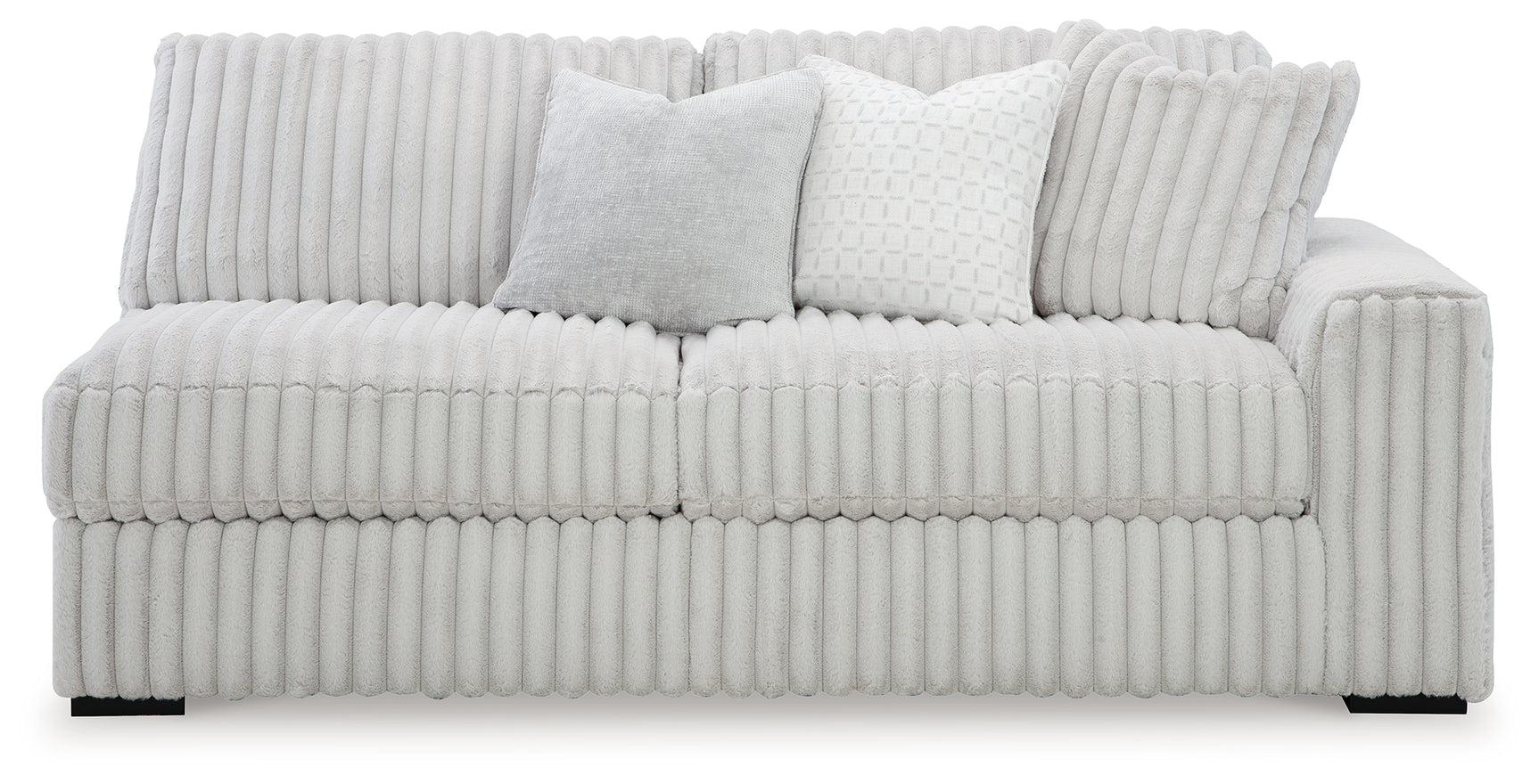 Stupendous Alloy 3-Piece Sectional and Ottoman (Online Special Price) - Ornate Home