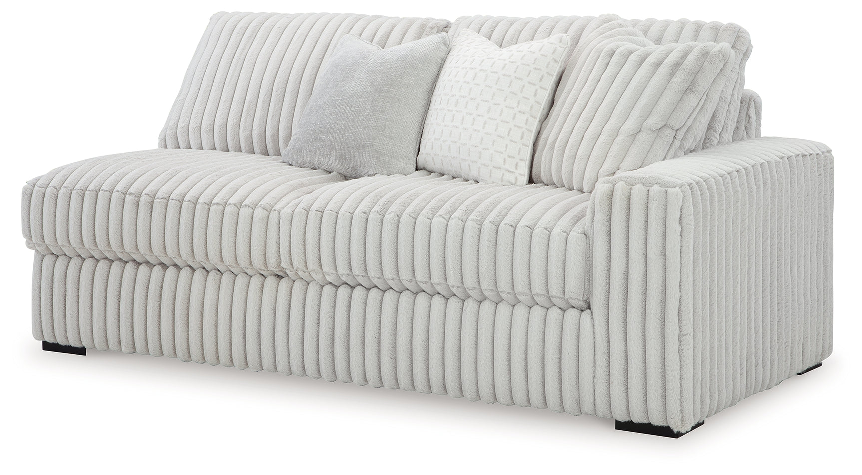 Stupendous Alloy 3-Piece Sectional and Ottoman (Online Special Price) - Ornate Home