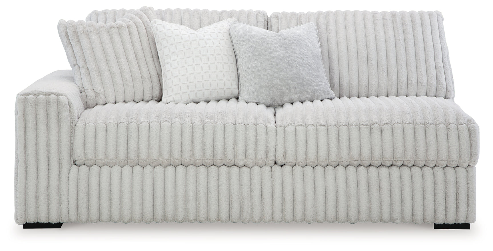 Stupendous Alloy 3-Piece Sectional and Ottoman - Ornate Home